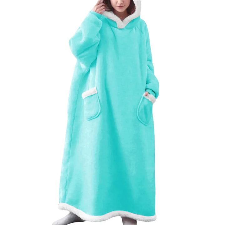 Oversized capuchondeken met voorzak - Lola