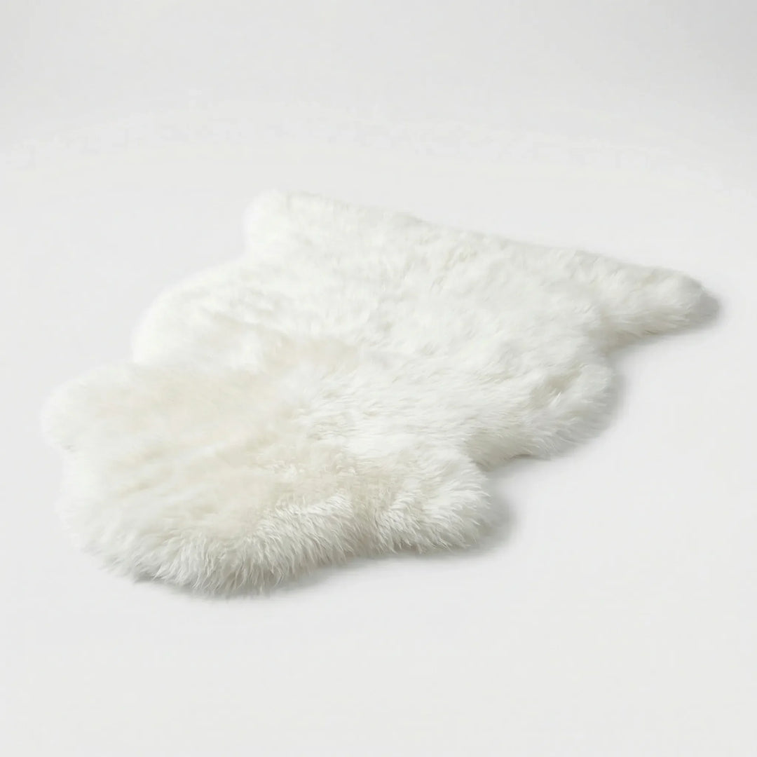 Zacht pluche vloerkleed van imitatiebont – Luxeplush