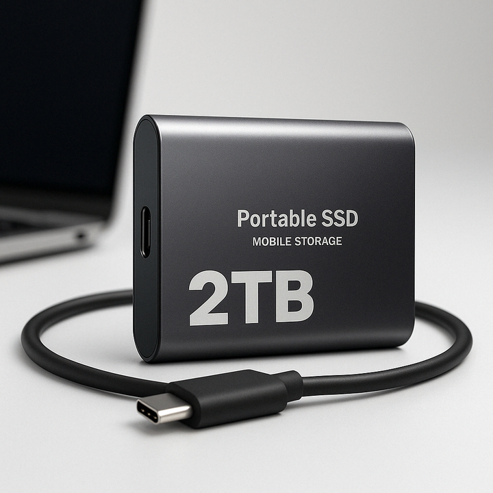 DataSprint Extern SSD 2TB – Snabb USB-C lagring upp till 1050 MB/s