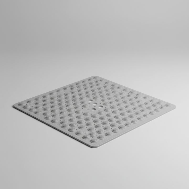 Vierkante pvc-douchemat – GripSquare
