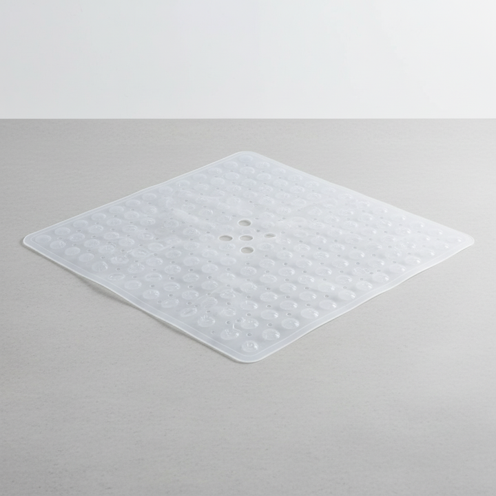 Vierkante pvc-douchemat – GripSquare