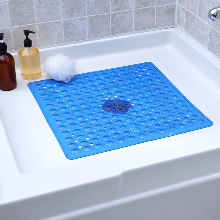 Vierkante pvc-douchemat – GripSquare