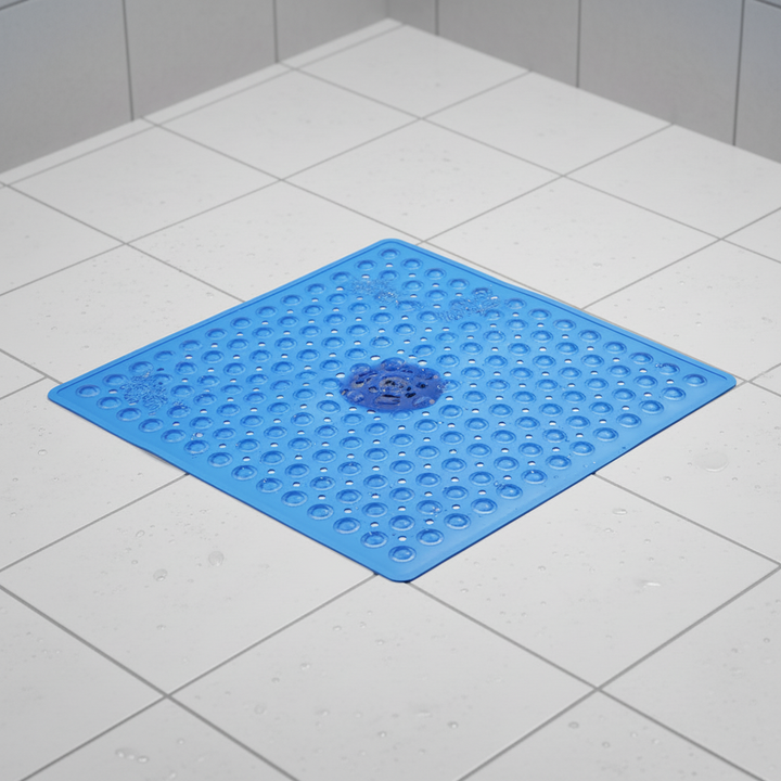 Vierkante pvc-douchemat – GripSquare