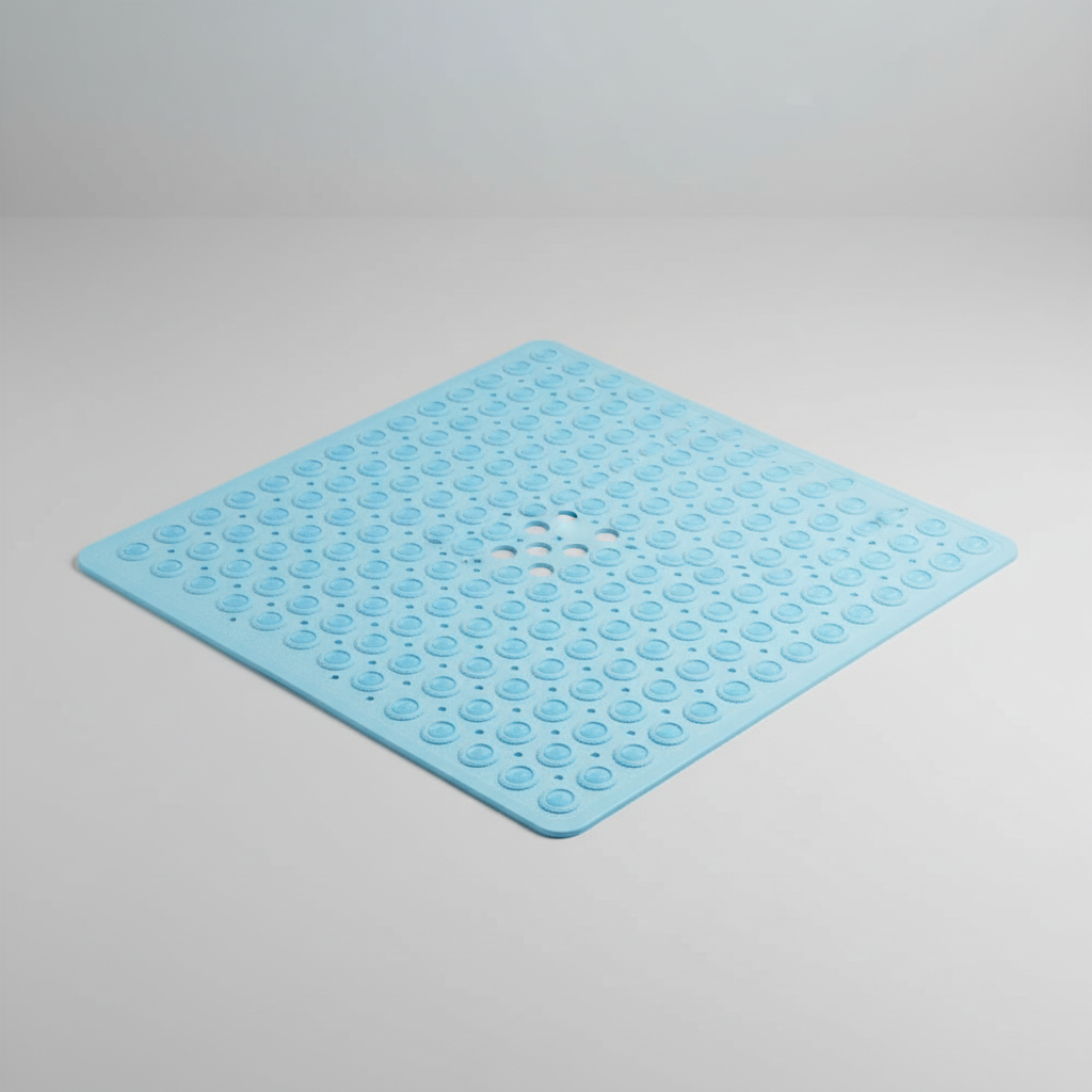 Vierkante pvc-douchemat – GripSquare