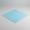 Vierkante pvc-douchemat – GripSquare