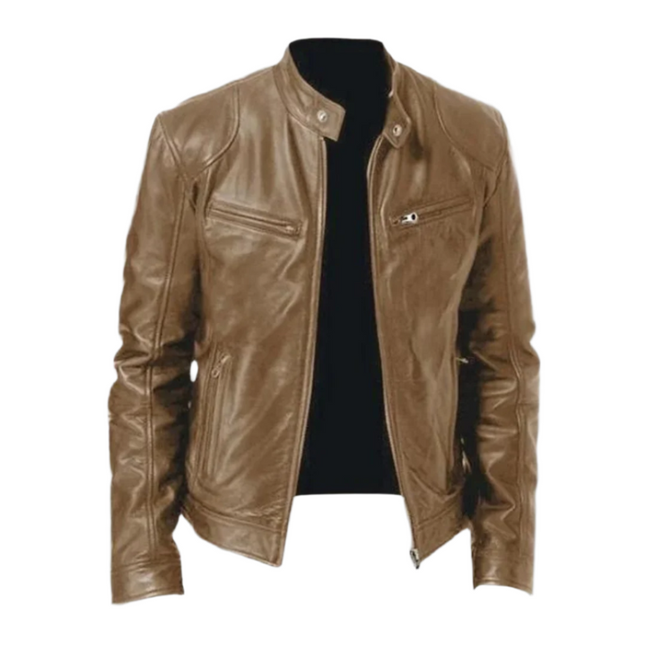 Leren herenjas – elegante, duurzame jas in moderne stijl
