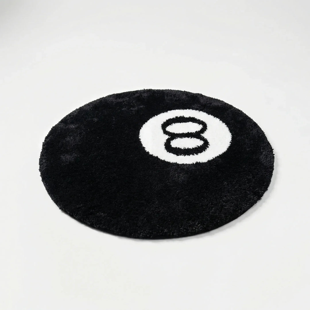 Rond vloerkleed met motief – Ballora