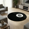 Rond vloerkleed met motief – Ballora