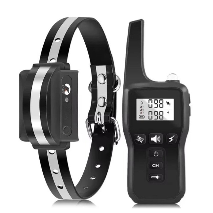 Oplaadbare elektrische trainingshalsband met afstandsbediening, 1000 m bereik – PetControl