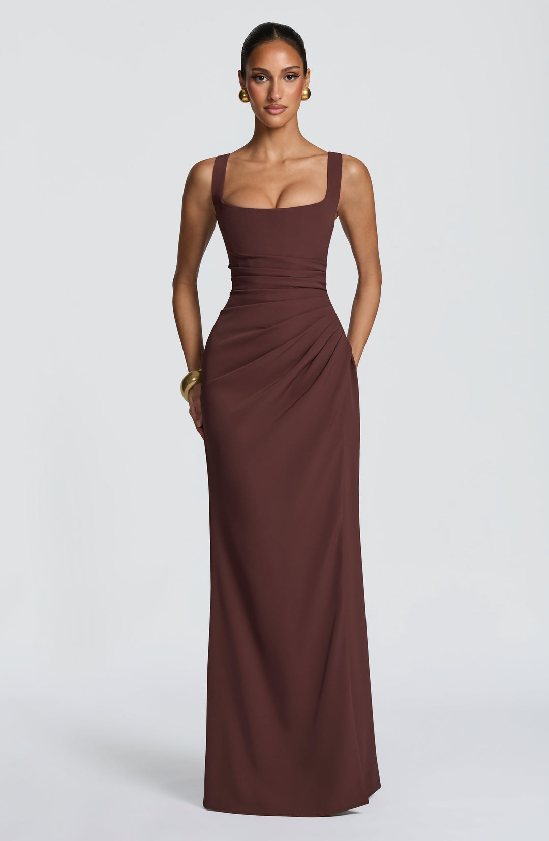 Camille maxi-jurk