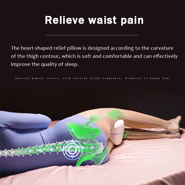 Orthopedisch Memory Foam Beenkussen - ComfortFoam