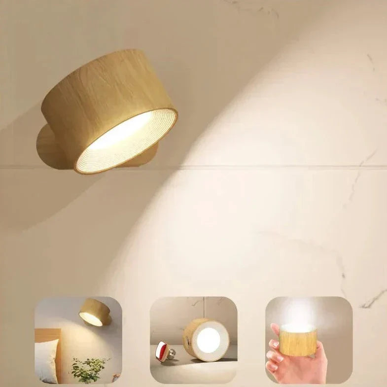 Draadloze wandlamp – FlexiGlow
