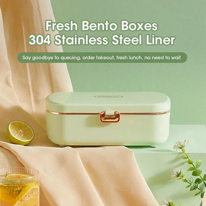 Draagbare elektrische lunchbox 900 ml met stoomfunctie – HeatMate