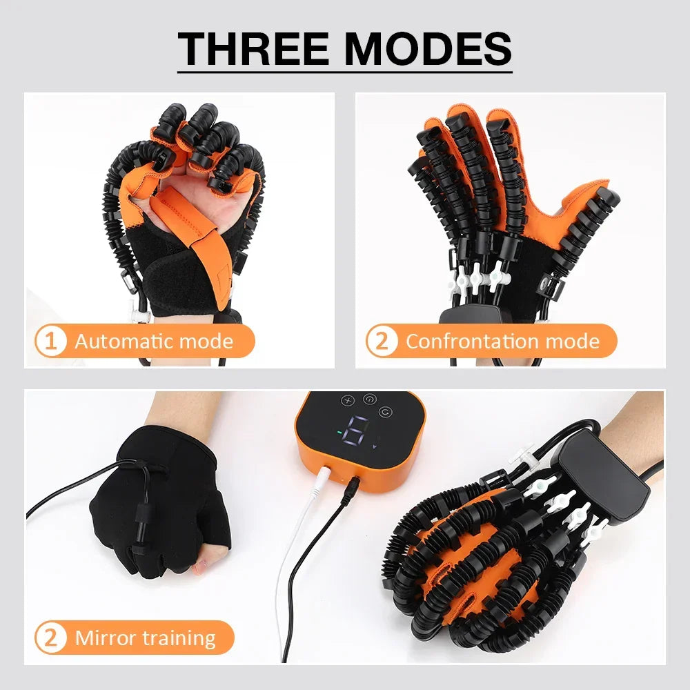 3-in-1 Elektrische Revalidatiehandschoen voor Hersenbloedingherstel & Handtherapie – Soren
