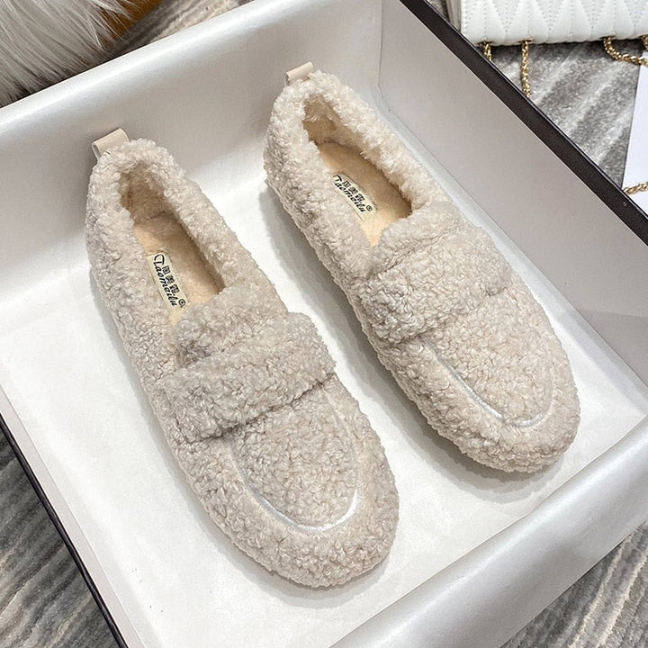Sazhna - Pluche pantoffels sloffen dames