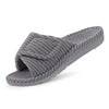 Orthopedische corduroy pantoffels met voetboogondersteuning