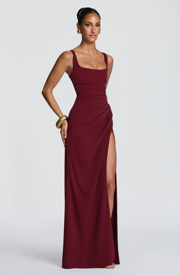 Camille maxi-jurk