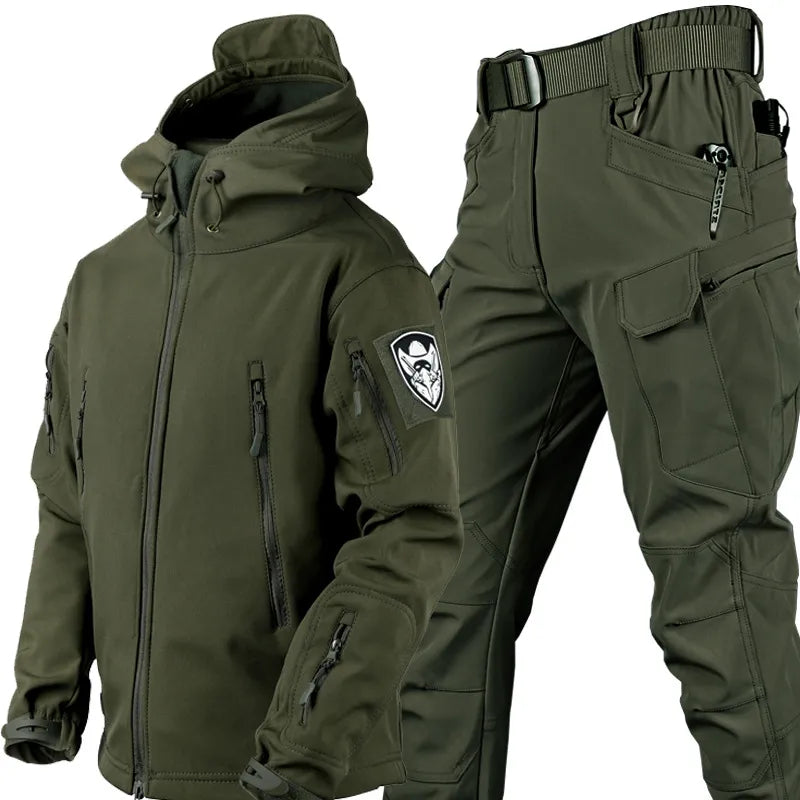 Tactisch wind- en waterdicht outdoorpak voor heren – Logan