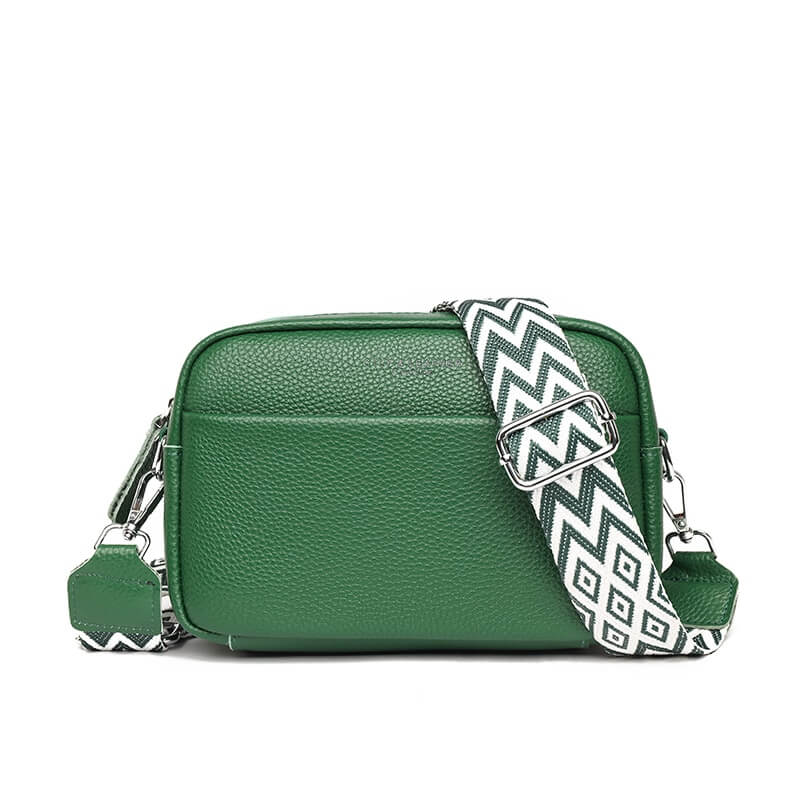 Stijlvolle leren handtas - schoudertas dames