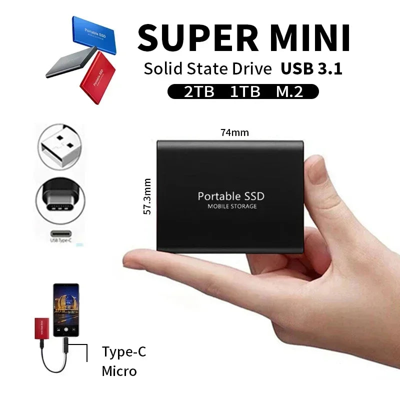 Drive Pro Ultrasnelle Externe SSD
