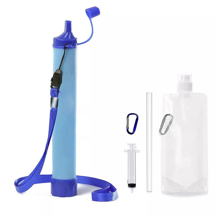 Draagbaar Waterfilter voor Outdoor & Noodgebruik