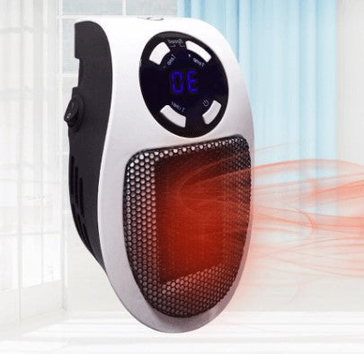 Stille draagbare kachel met temperatuurdisplay
