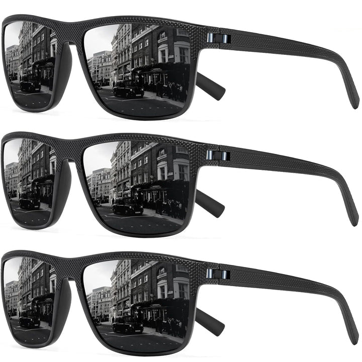 Gepolariseerde zonnebrillen 3-pack – Solvion
