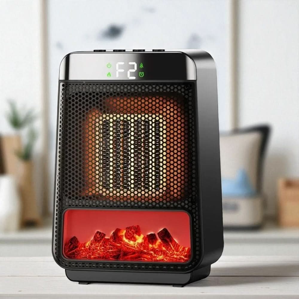 Compacte ventilatorkachel met instelbare temperatuur