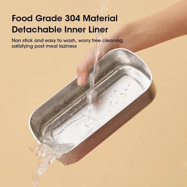 Draagbare elektrische lunchbox 900 ml met stoomfunctie – HeatMate
