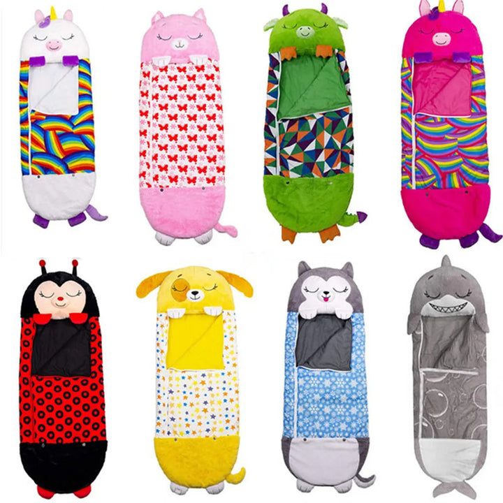 Opvouwbare kinderslaapzak in dierenvorm – Snoozi