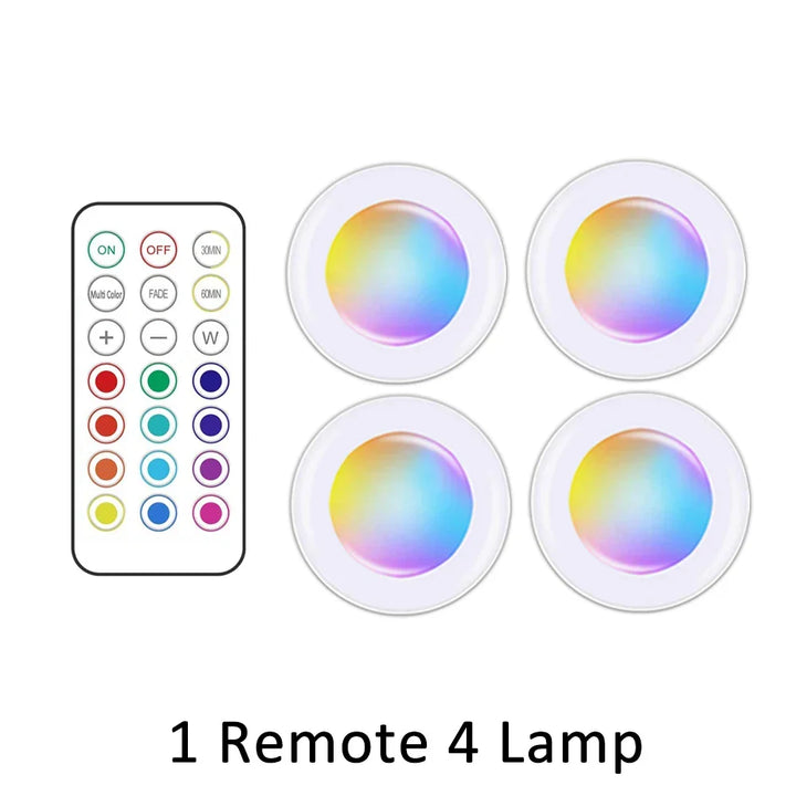 Draadloze RGB LED Onderkastverlichting - GlowyLed