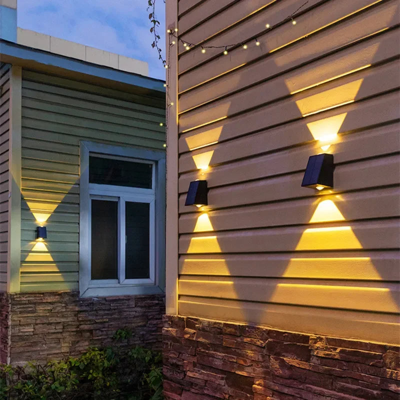 Solar-wandlamp | Draadloos & automatisch | IP65 weerbestendig