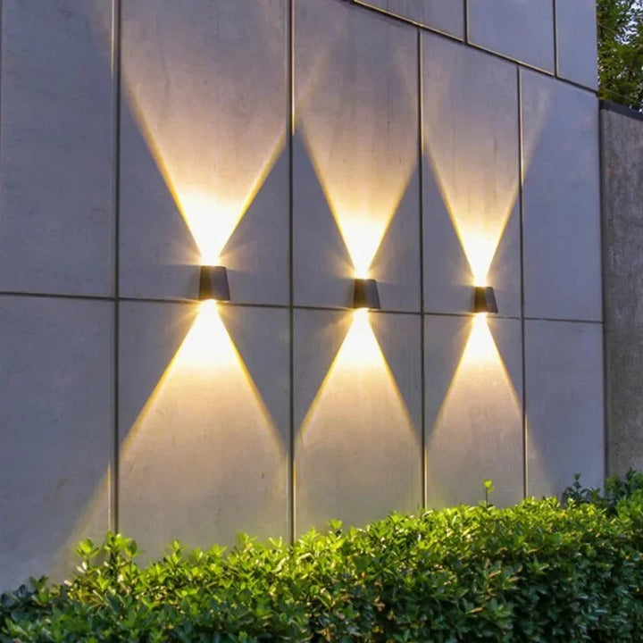 Solar-wandlamp | Draadloos & automatisch | IP65 weerbestendig