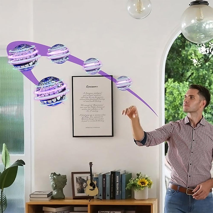 Lichtgevende Boemerangbal voor Magisch Speelplezier - SkyGlider