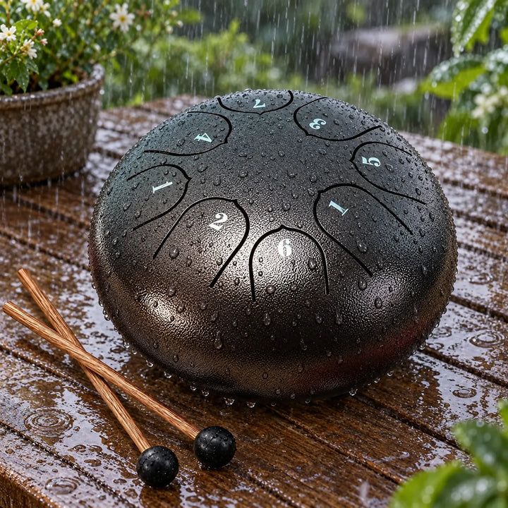 Steel tongue drum voor muziek zonder voorkennis