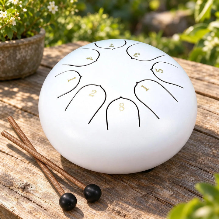 Steel tongue drum voor muziek zonder voorkennis