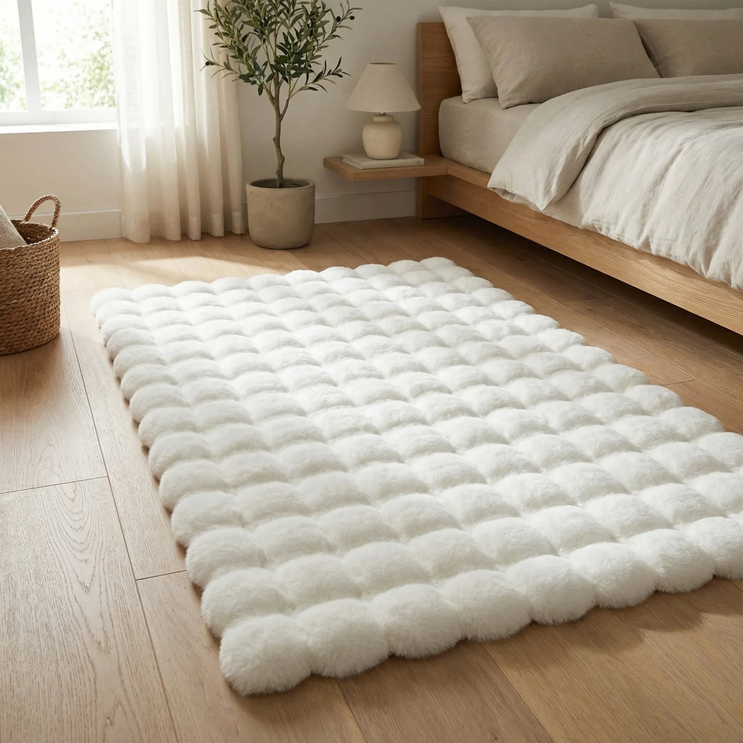 Zacht vloerkleed met structuur – Furrayne
