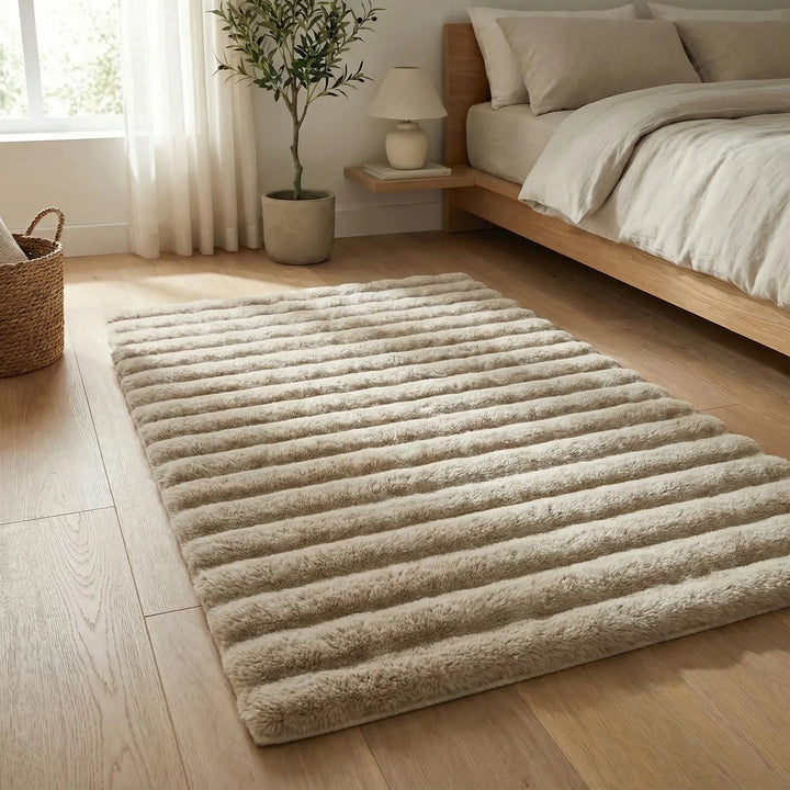 Zacht vloerkleed met structuur – Furrayne
