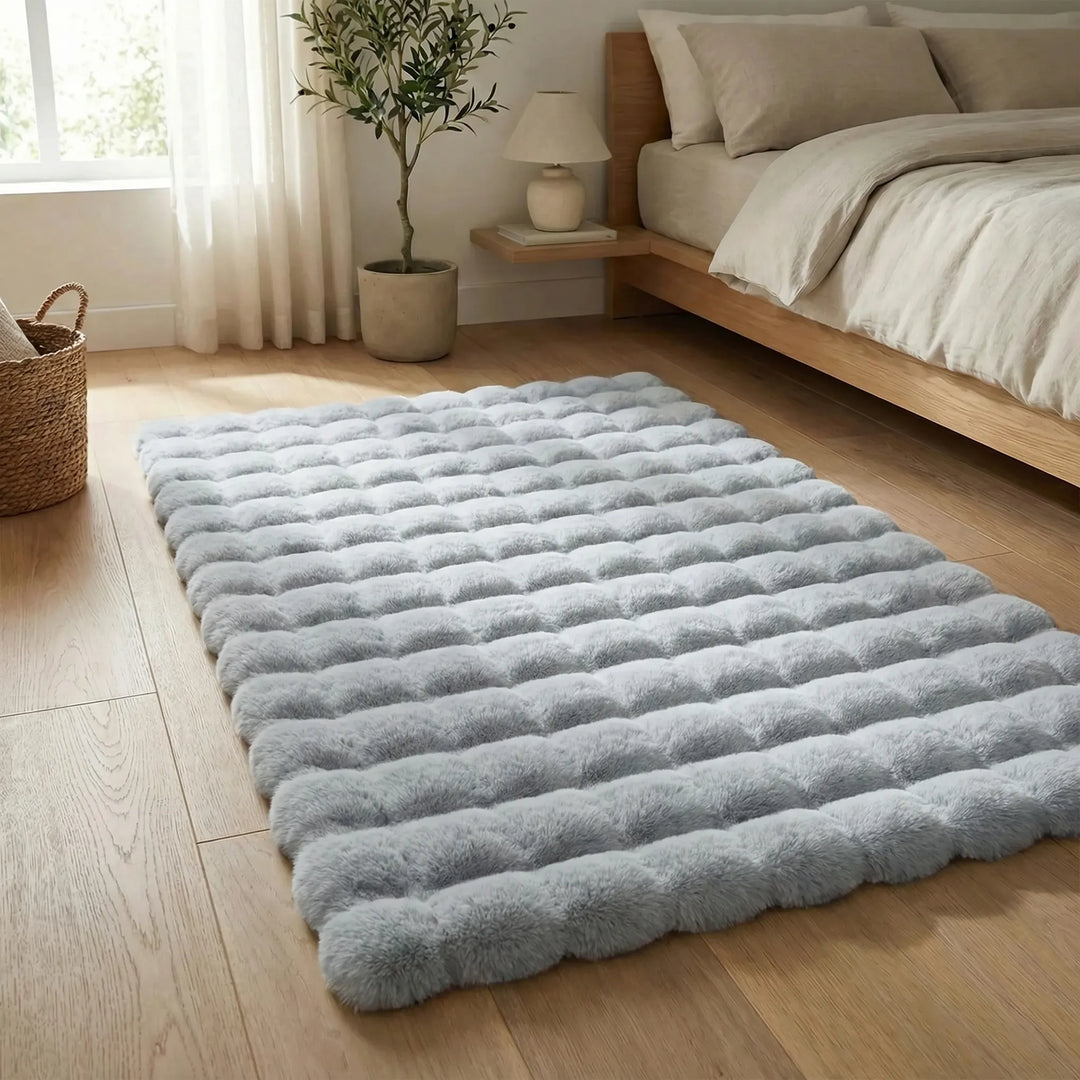 Zacht vloerkleed met structuur – Furrayne