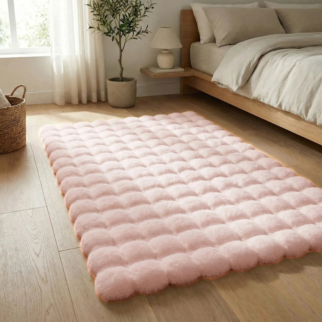 Zacht vloerkleed met structuur – Furrayne