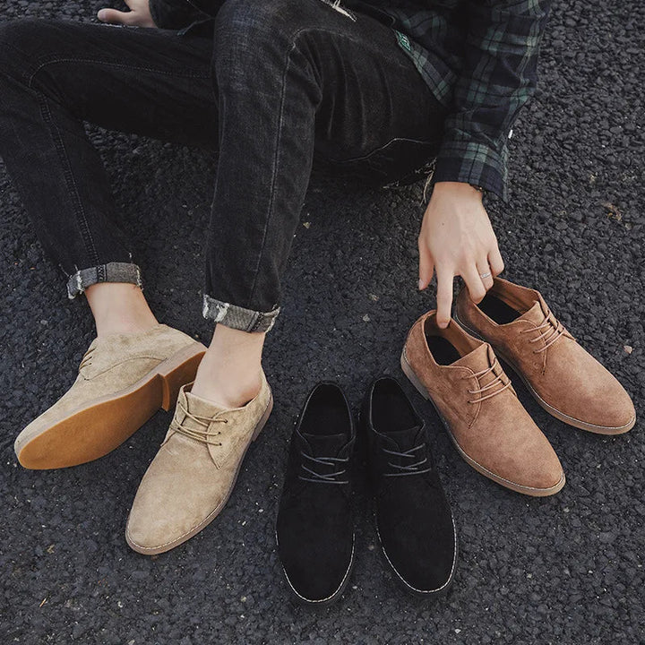 Suède Oxford-schoenen heren - Robert
