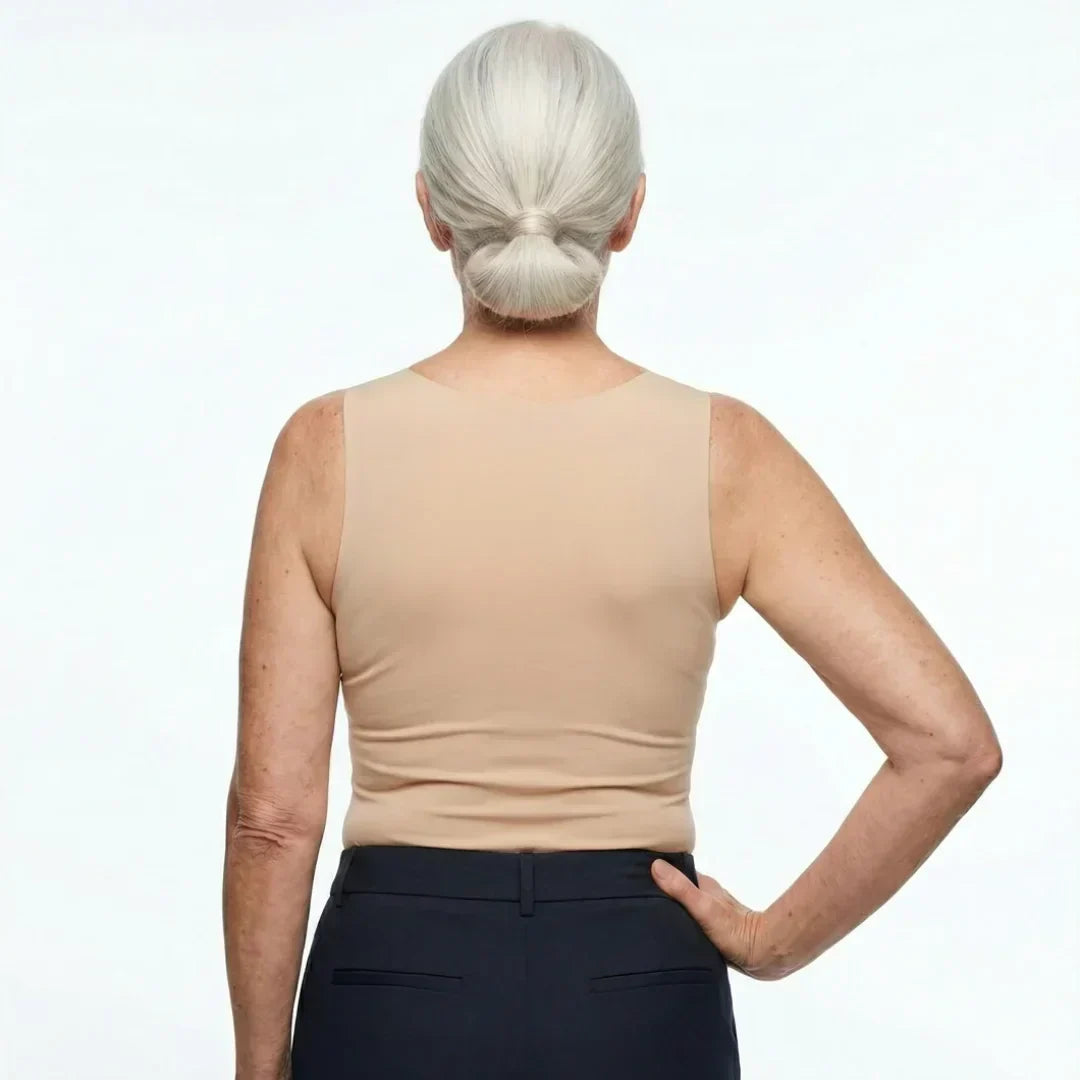 Comfortabele tanktop met geïntegreerde bh