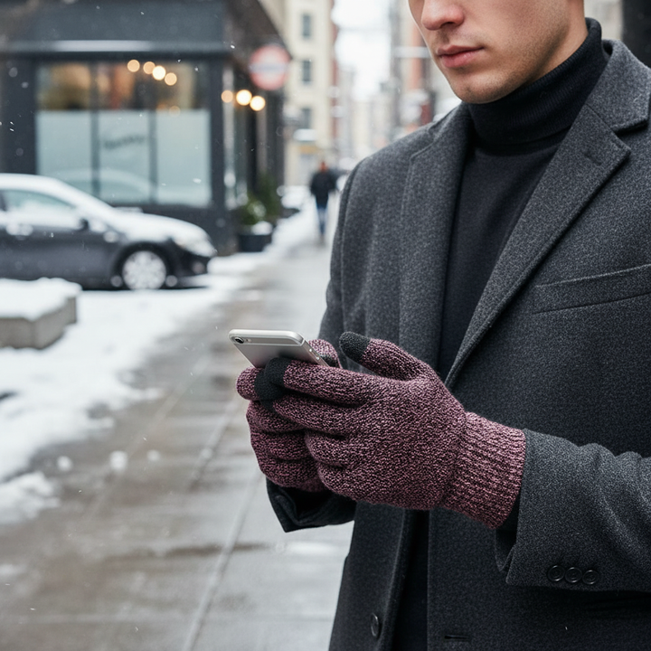Thermisch Gebreide Handschoenen - CozyConnect