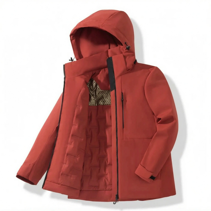 Thermo-windjack met capuchon – Wyndrix