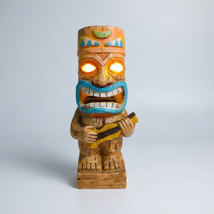 Tiki-geïnspireerde buitenspiegel – LuminTiki
