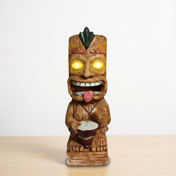 Tiki-geïnspireerde buitenspiegel – LuminTiki