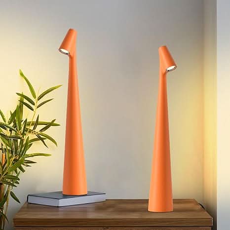 Draadloze design-ledtafellamp met 3-staps touchdimmer
