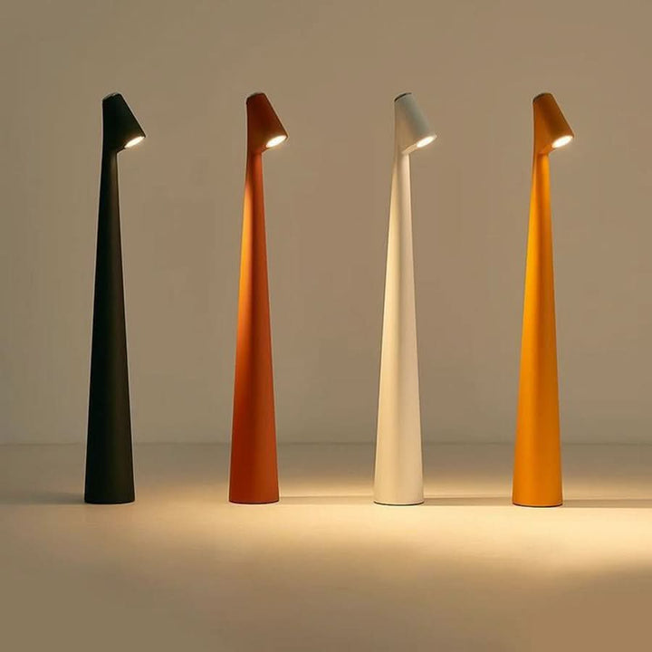 Draadloze design-ledtafellamp met 3-staps touchdimmer