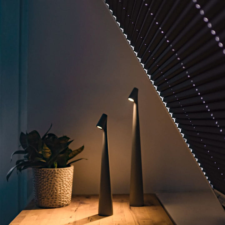 Draadloze design-ledtafellamp met 3-staps touchdimmer