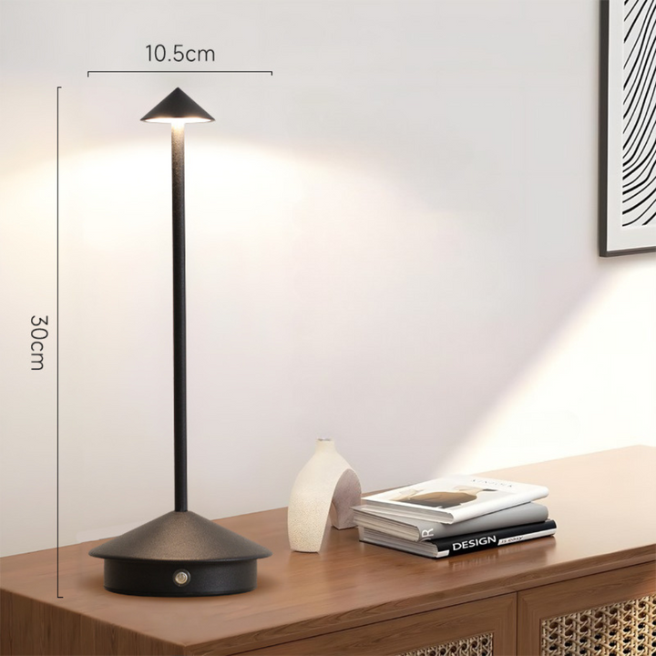 Draadloze tafellamp met touchdimmer en USB-oplaadfunctie
